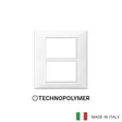 Vimar Plana Plate 6(3+3)M Technopolymer White