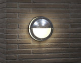 Nordlux Malte Wall Light Galvanized Half Cover DFS - PHOTO 2