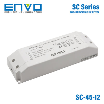 Envo SC-45-12 Power Supply 45W 12V  - Triac dimmable 3.75A