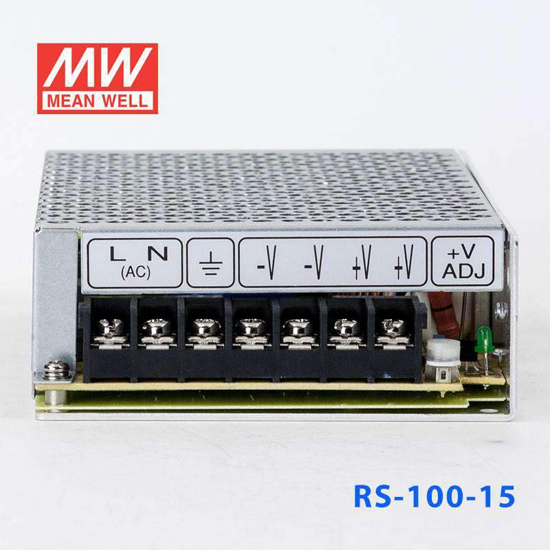 Mean Well RS-100-15 Power Supply 100W 15V 7A - PHOTO 4