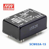 Mean Well SCW03A-15 DC-DC Converter - 3W 9~18V DC in 15V out - PHOTO 1