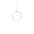 Pablo Pendant Bola Halo 12" Chrome