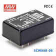 Mean Well SCW08B-05 DC-DC Converter - 8W 18~36V DC in 5V out 1.6A