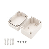 Boxco S-Series 80×110×85mm Plastic Enclosure, IP67, IK08, ABS, Grey Cover, Screw Type - PHOTO 3
