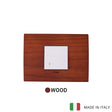 Vimar Arke Wood 1 Gang Switch - Cherry Wood - 16A
