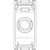 Eikon F Type Female Socket Connector Grey - PHOTO 2
