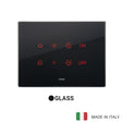 Vimar Eikon Tactil Plate 4M Crystal Black Diamond