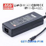 Mean Well GST120A48-P1M AC-DC Single Output Desktop 31A