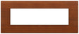 Vimar Arke Classic Plate 7M Cherry Wood