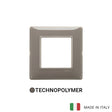 Vimar Plana Plate 2M Technopolymer Grey - Square
