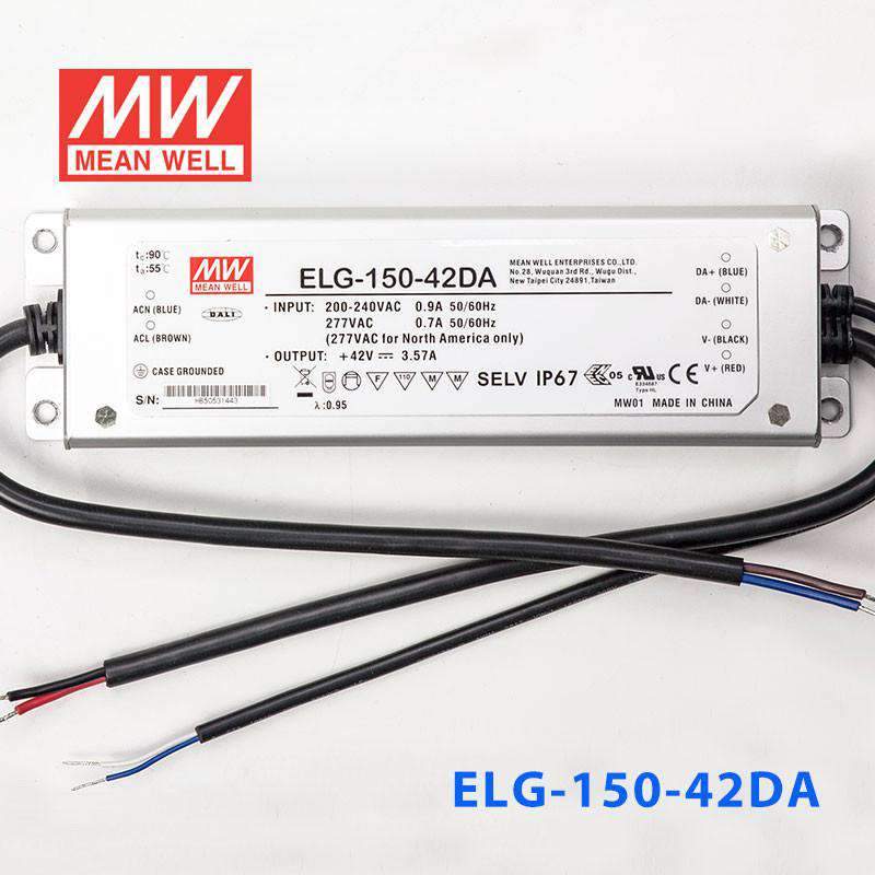 Mean Well ELG-150-42DA Power Supply 150W 42V - DALI - PHOTO 2