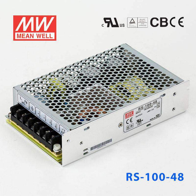 Mean Well RS-100-48 Power Supply 100W 48V 2.3A