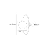 Archilight Alabaster-Stone Orbi Disc Wall Light - PHOTO 1