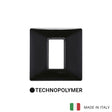 Vimar Plana Plate 1M Technopolymer Black