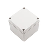 Boxco S-Series 125x125x100mm Plastic Enclosure, IP67, IK08, ABS, Grey Cover, Screw Type - PHOTO 1