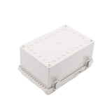 Boxco P-Series 190x280x140mm Plastic Enclosure, IP67, IK08, ABS, Grey Cover, Molded Hinge and Latch Type - PHOTO 1