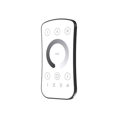 Ltech M1C Mini Remote - Single Colour Dimming, Multi-Zone - White Finish