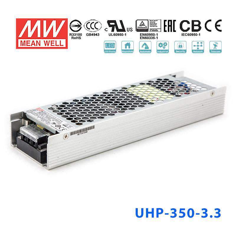 Mean Well UHP-350-3.3 Power Supply 198W 3.3V