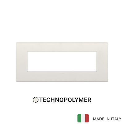 Vimar Arke Classic Plate 7M Technopolymer Ivory