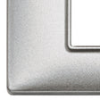 Vimar Plana Plate 6M Technopolymer Silver