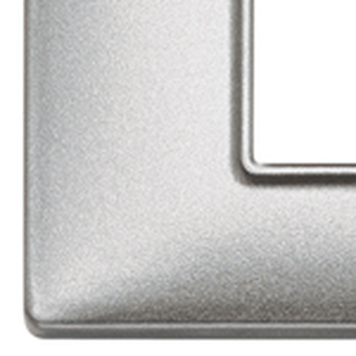 Vimar Plana Plate 6M Technopolymer Silver