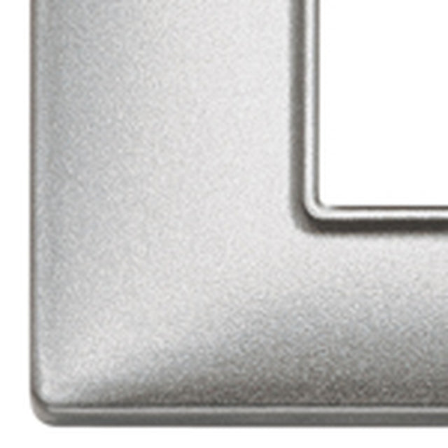 Vimar Plana Plate 6M Technopolymer Silver