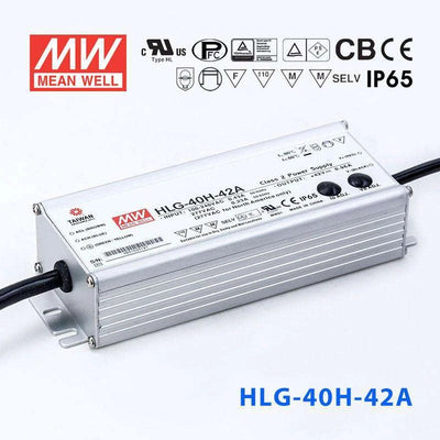 Mean Well HLG-40H-42A Power Supply 40W 42V - Adjustable 960mA