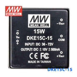 Mean Well DKE15C-15 DC-DC Converter - 15W - 36~72V in ±15V out 500mA - PHOTO 2