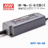 Mean Well NPF-40-48 Power Supply 40W 48V 840mA