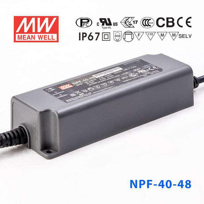 Mean Well NPF-40-48 Power Supply 40W 48V 840mA