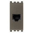 Arke RJ11 Phone Jack 6/4 Aluminium