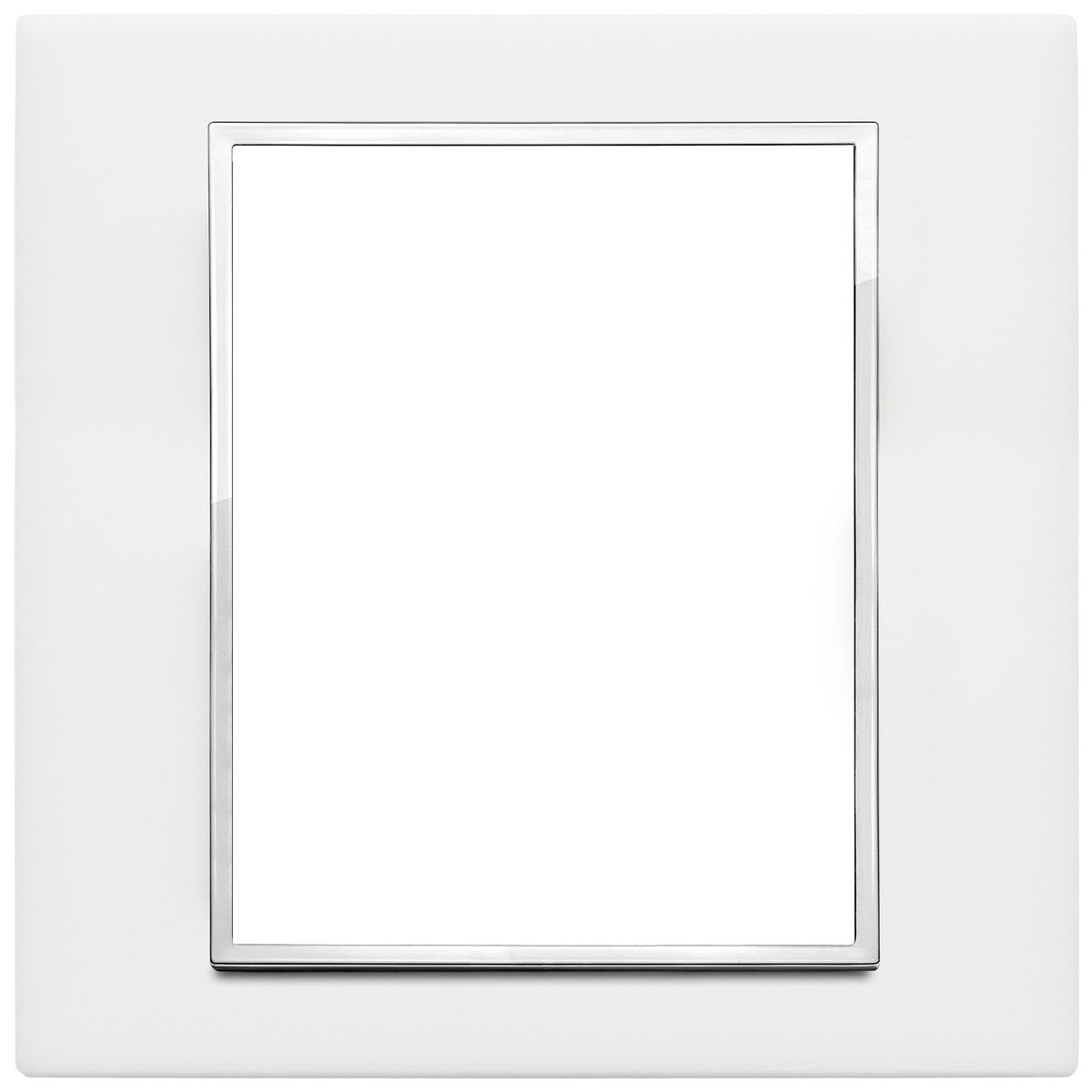 Vimar Eikon Evo Plate 8(4+4)M Corian Glacier Ice