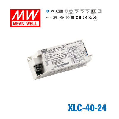 Mean Well XLC-40-24 LED Driver 40.8W 24V 1.7A