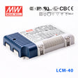 Mean Well LCM-40BLE Power Supply 42W 350mA 500mA 600mA 700mA(default) 900mA 1050mA - Casambi and Push