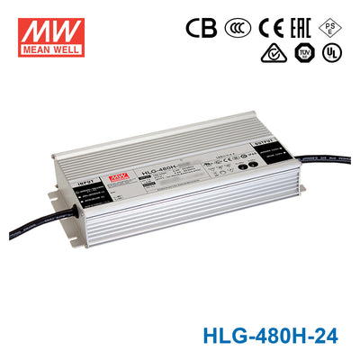 Mean Well HLG-480H-24 Power Supply 480W 24V 20A