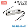 Mean Well ELG-240-48DA-3Y Power Supply 240W 48V - DALI 5A — 3-Wire Input (with Earth)