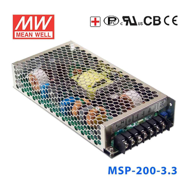 Mean Well MSP-200-3.3  Power Supply 132W 3.3V