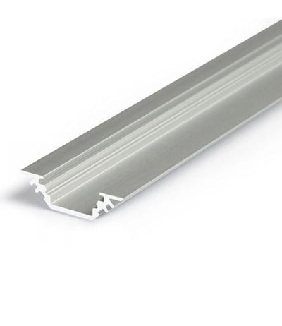 Archilight TRINUS LED Extrusion Profile Triangle Shape - 2 Meter - No Diffuser - Silver