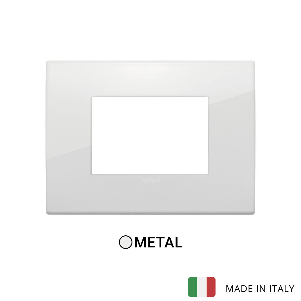 Vimar Arke Classic Plate 3M Metal Polar TL