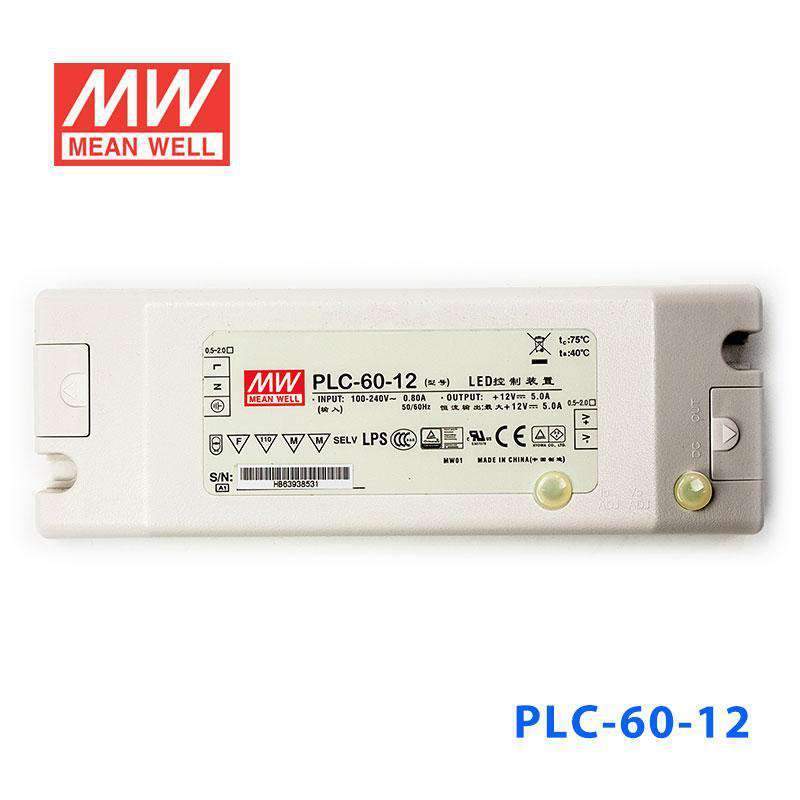 Mean Well PLC-60-12 Power Supply 60W 12V - PFC 5A - PHOTO 2