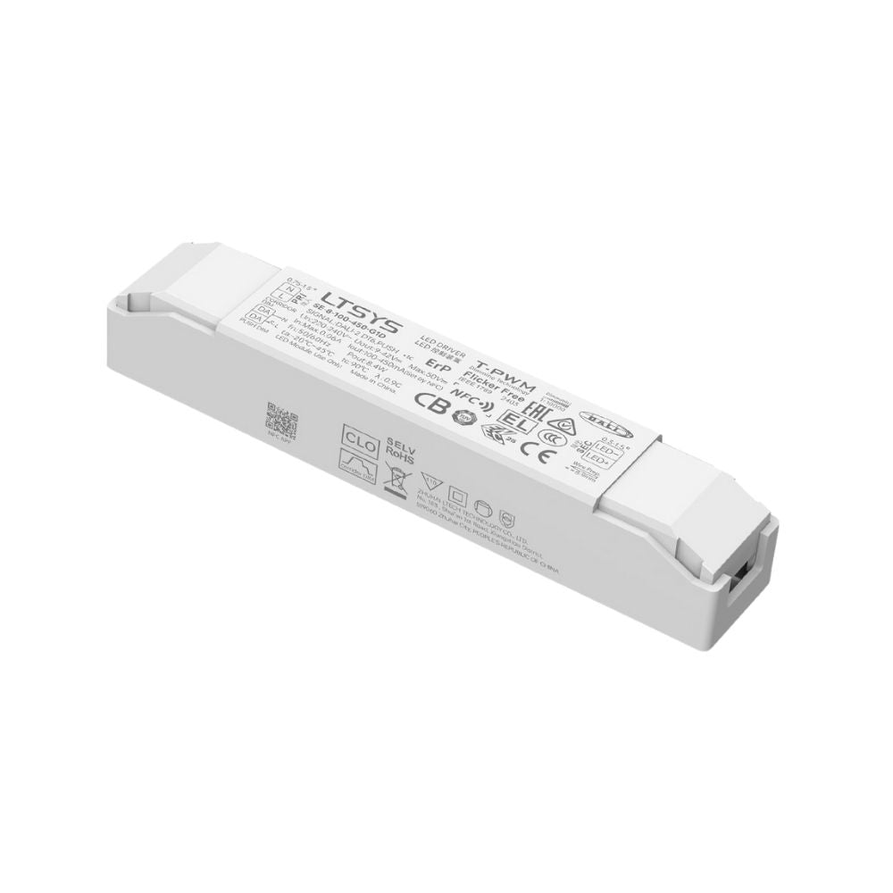 Ltech SE-8-100-450-G1D 8W 100-450mA LED Driver - NFC, DALI2 Dimmable