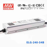 Mean Well ELG-240-54B Power Supply 240W 54V - Dimmable