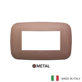 Vimar Arke Round Plate 4M Metal Matt Bronze