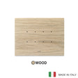 Vimar Eikon Tactil Plate 4M Wood White Oak