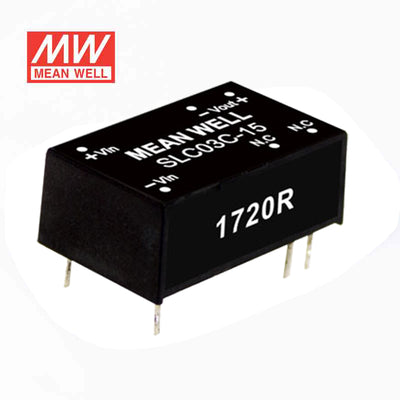 Mean Well SLC03A-12 DC-DC Converter - 3W - 9~18V in 12V out 250mA