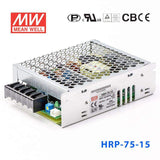 Mean Well HRP-75-15  Power Supply 75W 15V 5A