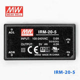 Mean Well IRM-20-5 Switching Power Supply 3W 5V 4A - Encapsulated - PHOTO 2