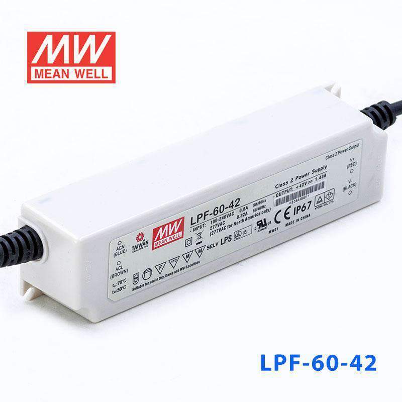 Mean Well LPF-60-42 Power Supply 60W 42V 1.43A - PHOTO 1