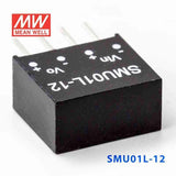 Mean Well SMU01L-12 DC-DC Converter - 1W - 4.5~5.5V in 12V out 84mA - PHOTO 1