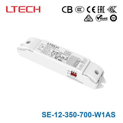 Ltech SE-12-350-700-W1AS 12W 9-24VDC CC 0-10V LED Driver 0.35-0.7A